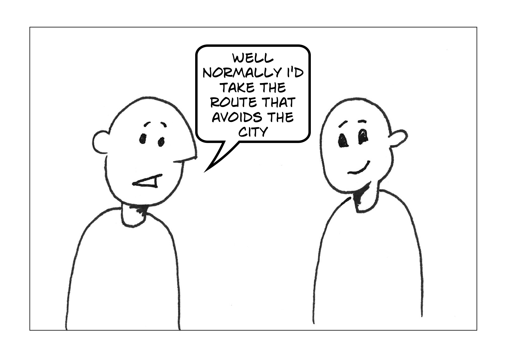 trouble